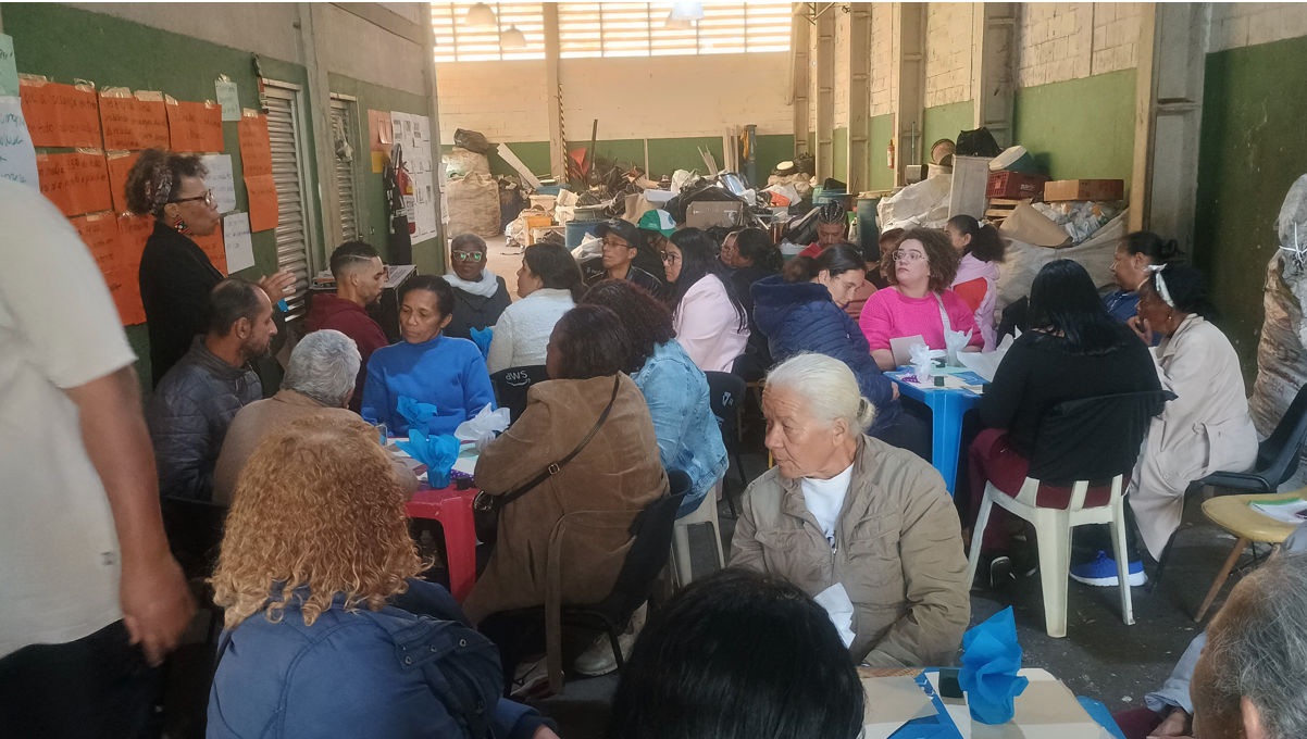 Encontro de integração com catadores da Cooperpac e Catadores de Parelheiros
